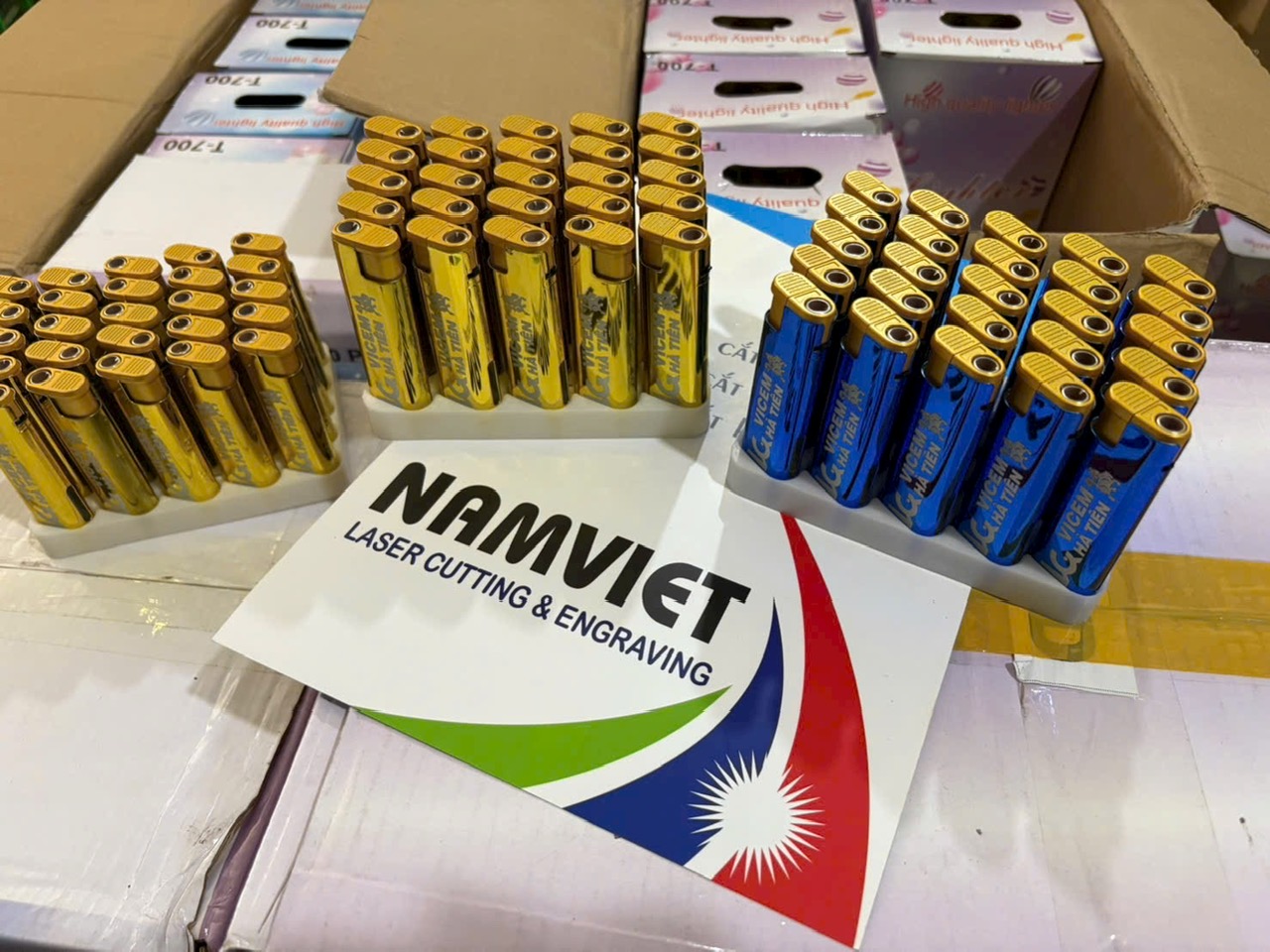 Nhận Khắc Laser Bật Lửa Kim Loại, Bật Lửa Nhựa Theo Yêu Cầu Giá Rẻ Tại TP.HCM